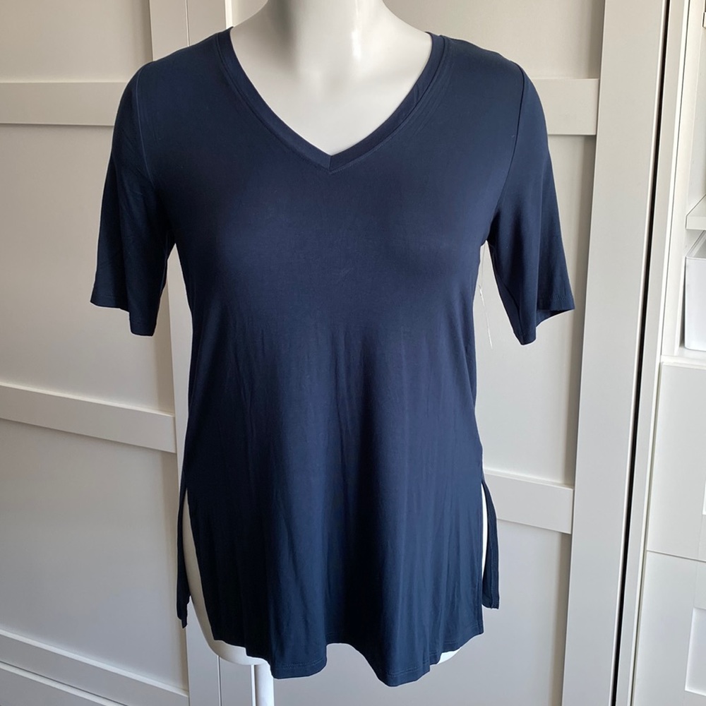 Torrid Favorite Tunic Super Soft V-Neck Side Slit Tee